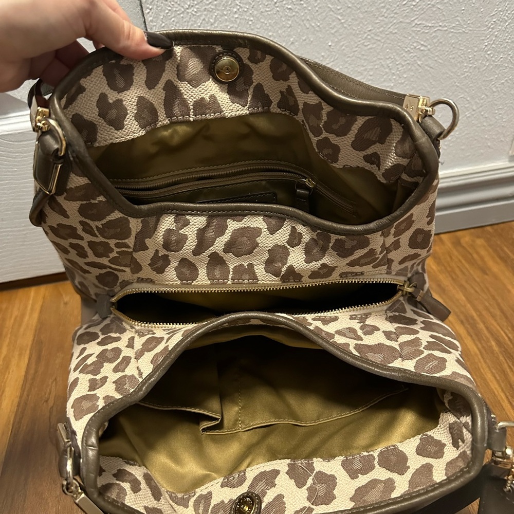 Coach Leopard Print Purse - Picture 4 of 6